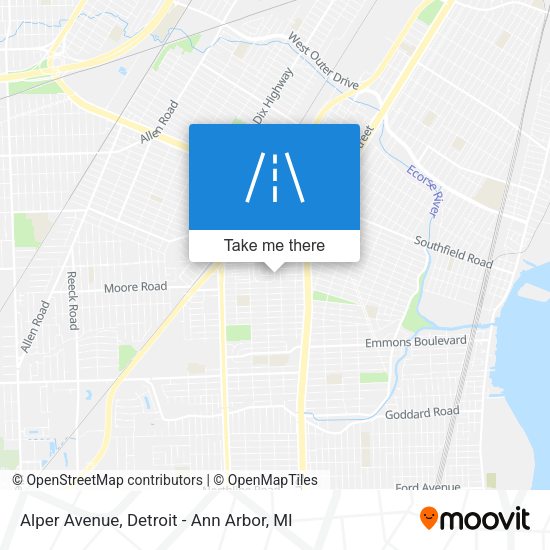 Mapa de Alper Avenue