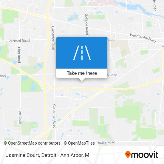 Mapa de Jasmine Court