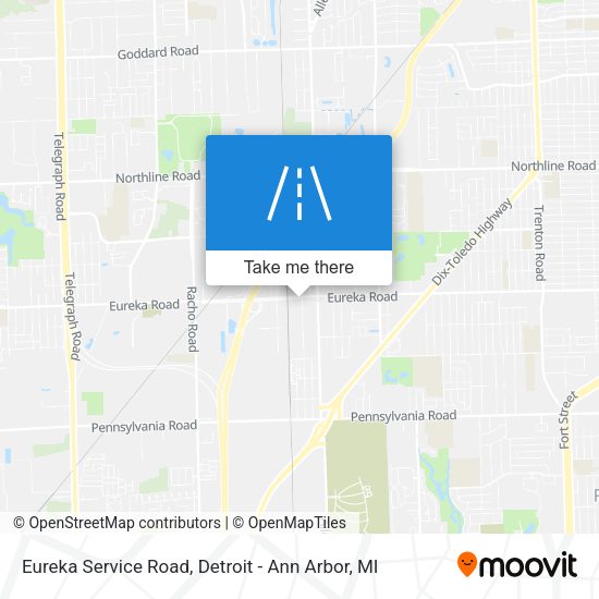 Eureka Service Road map