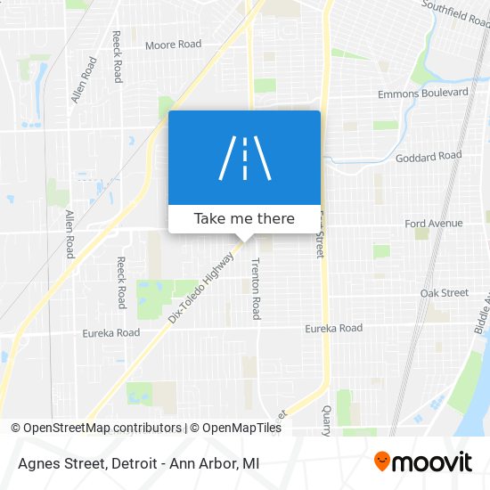 Mapa de Agnes Street