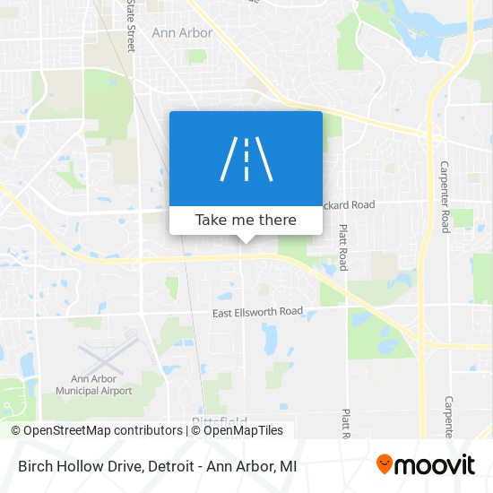 Birch Hollow Drive map