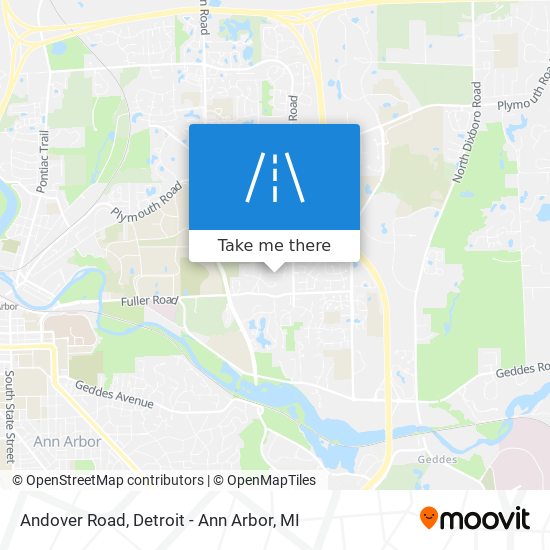 Mapa de Andover Road