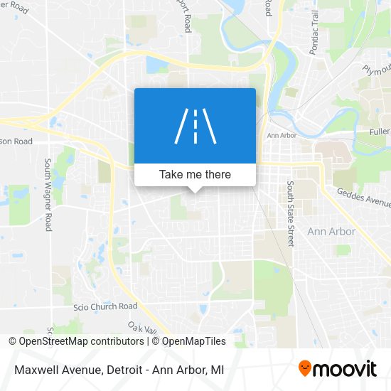 Mapa de Maxwell Avenue