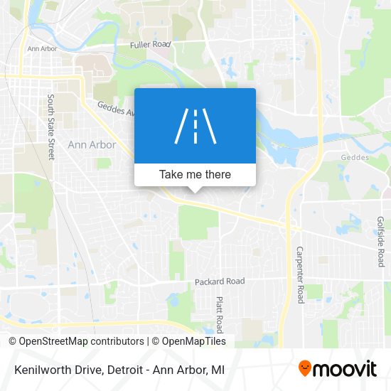 Mapa de Kenilworth Drive