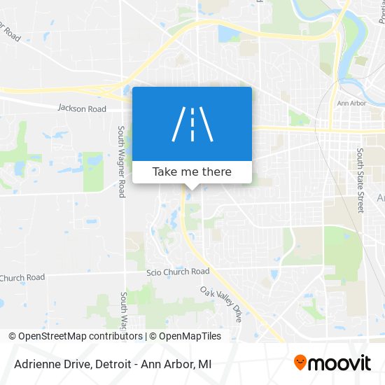 Mapa de Adrienne Drive