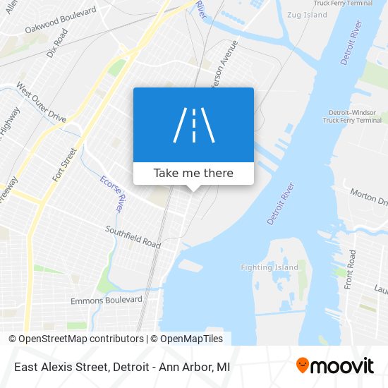 East Alexis Street map