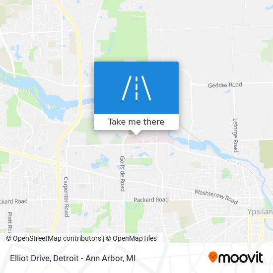 Elliot Drive map