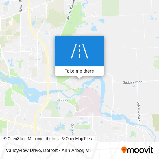 Valleyview Drive map
