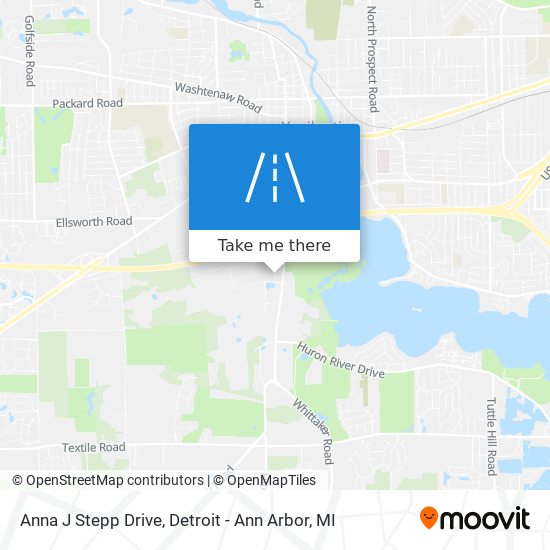 Anna J Stepp Drive map