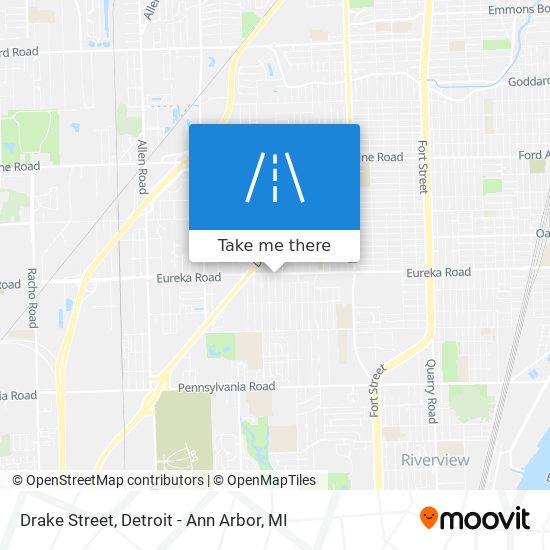 Drake Street map