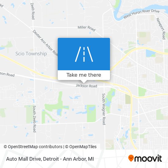 Mapa de Auto Mall Drive