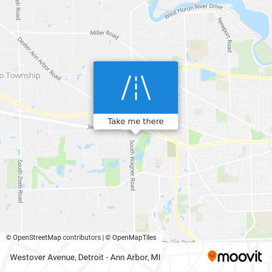 Mapa de Westover Avenue