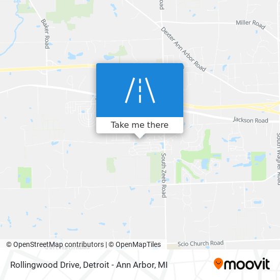 Rollingwood Drive map