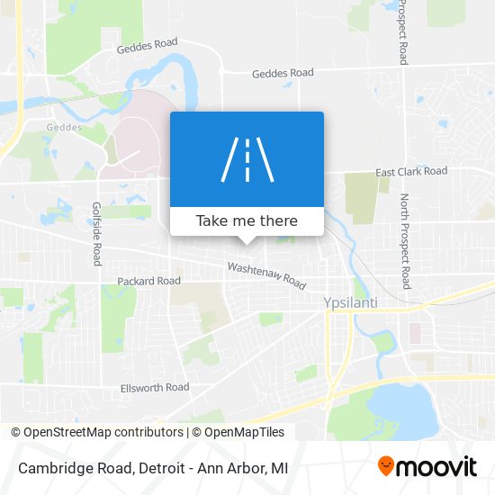 Cambridge Road map