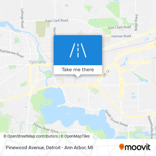 Mapa de Pinewood Avenue