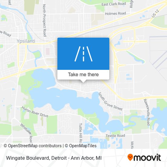 Mapa de Wingate Boulevard