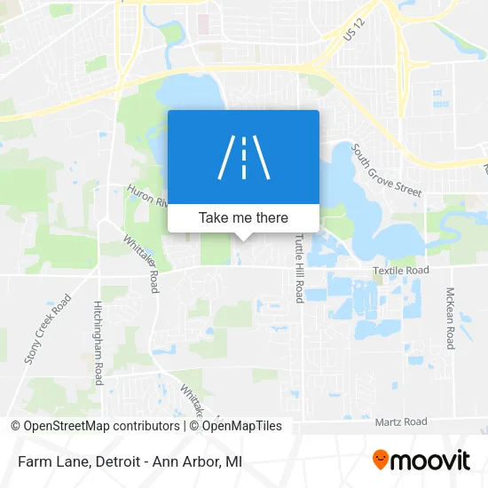 Mapa de Farm Lane