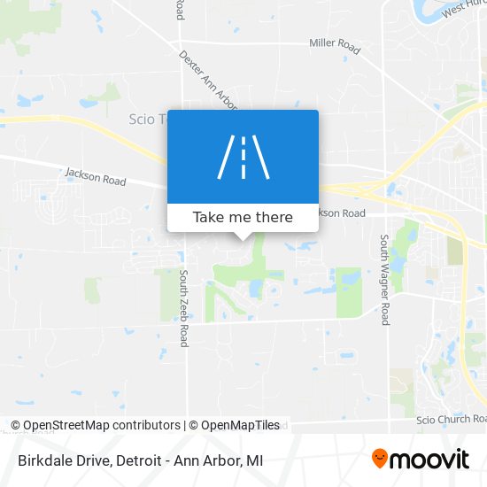 Birkdale Drive map