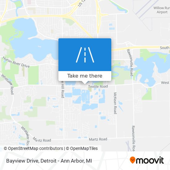 Mapa de Bayview Drive