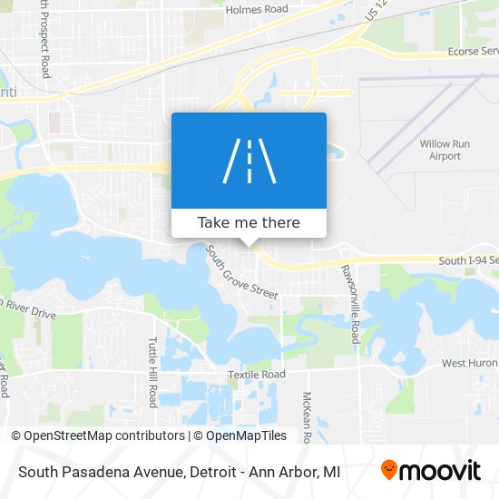 Mapa de South Pasadena Avenue