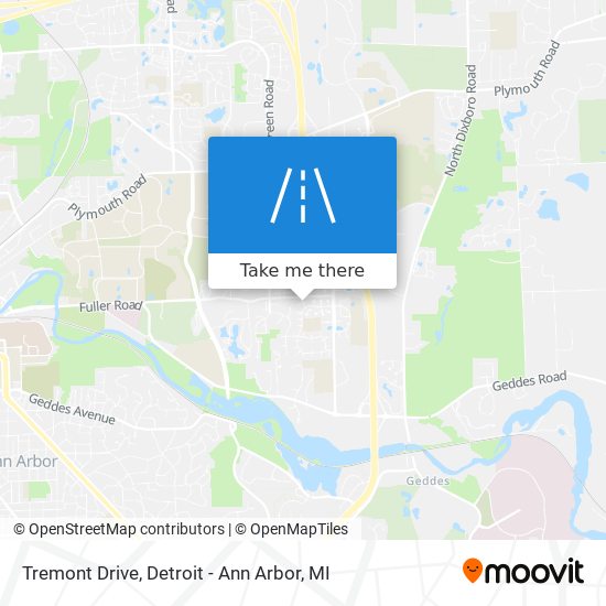 Tremont Drive map