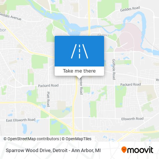 Mapa de Sparrow Wood Drive