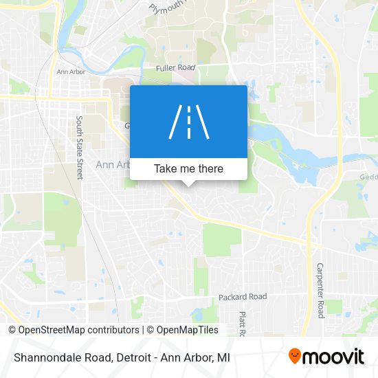 Mapa de Shannondale Road