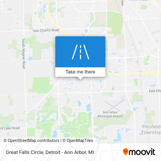 Great Falls Circle map
