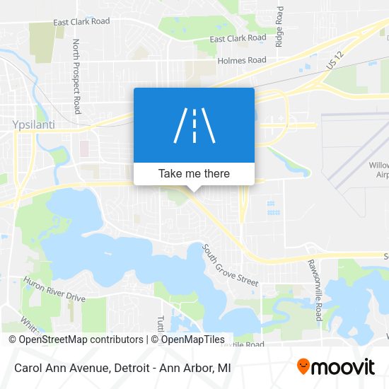 Mapa de Carol Ann Avenue