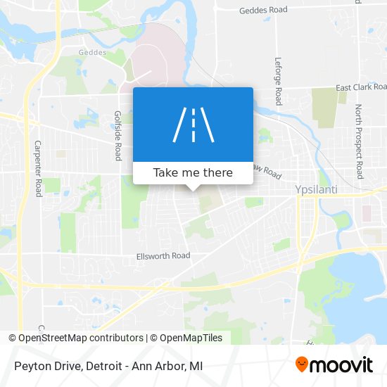 Mapa de Peyton Drive