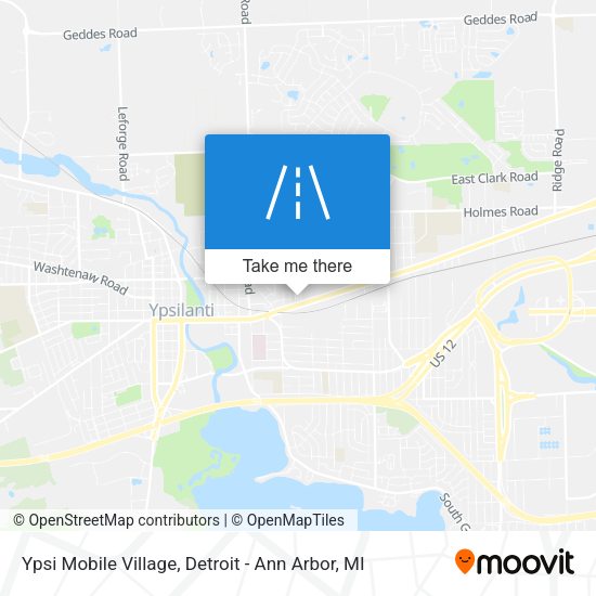 Ypsi Mobile Village map