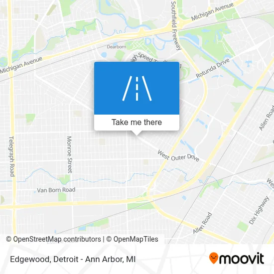 Edgewood map