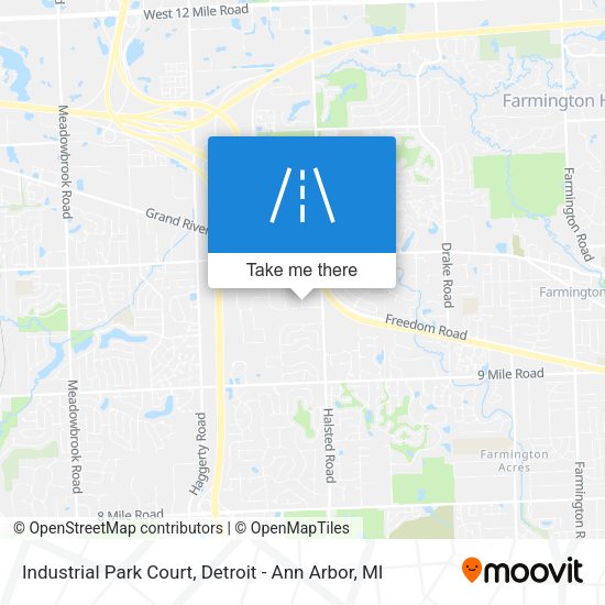 Mapa de Industrial Park Court
