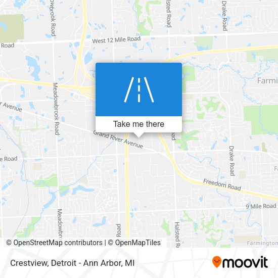 Mapa de Crestview