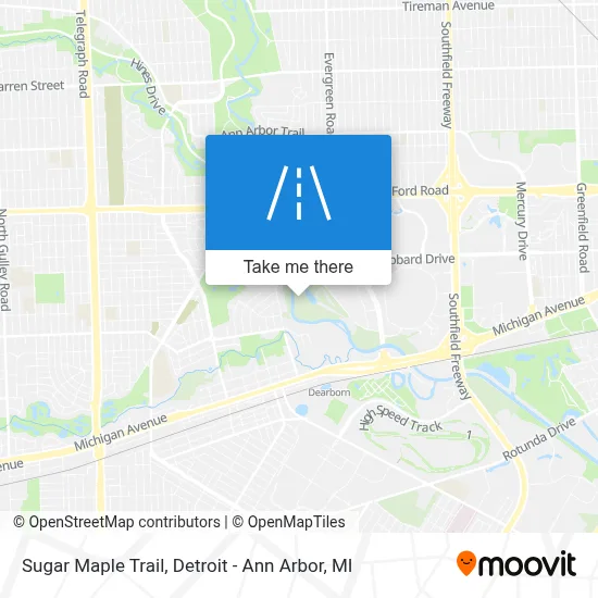 Sugar Maple Trail map
