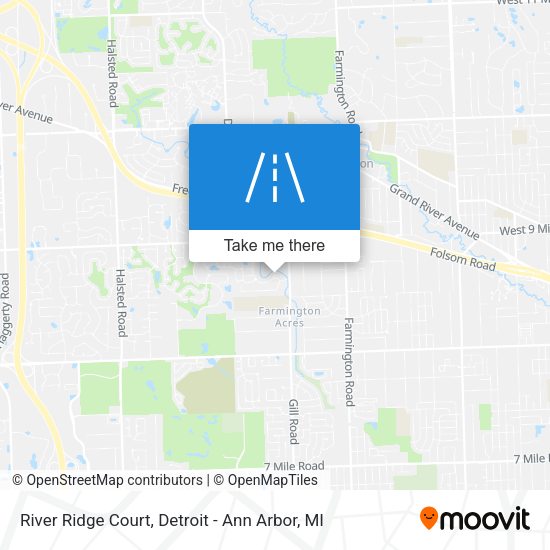 Mapa de River Ridge Court