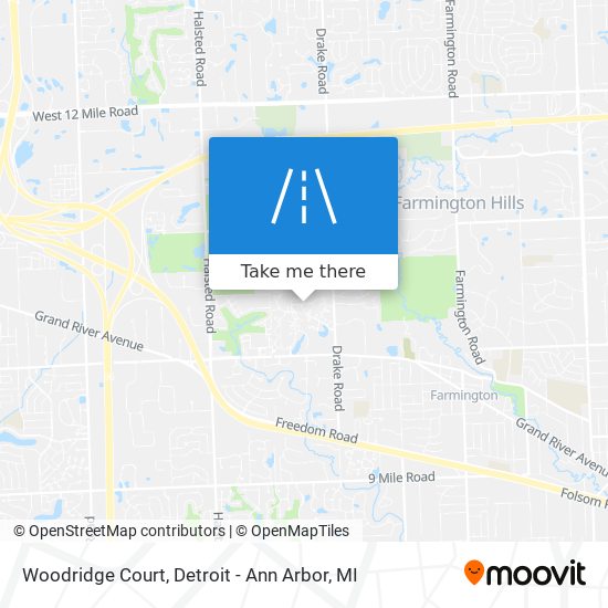 Mapa de Woodridge Court