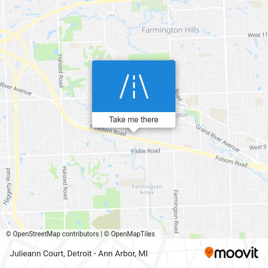 Mapa de Julieann Court