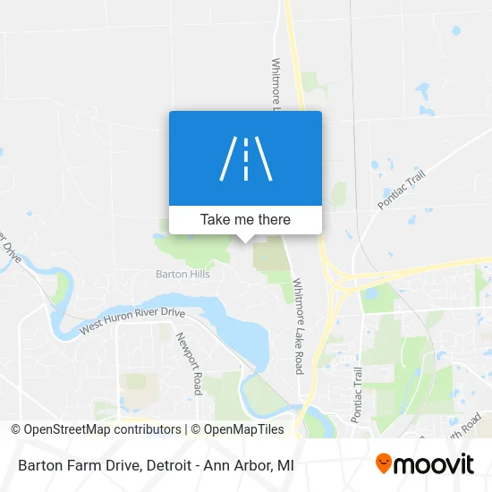 Barton Farm Drive map