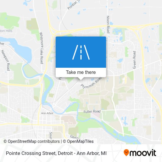 Pointe Crossing Street map