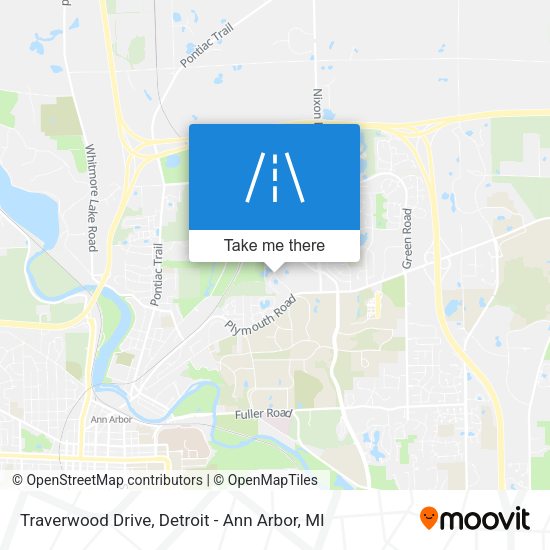 Mapa de Traverwood Drive