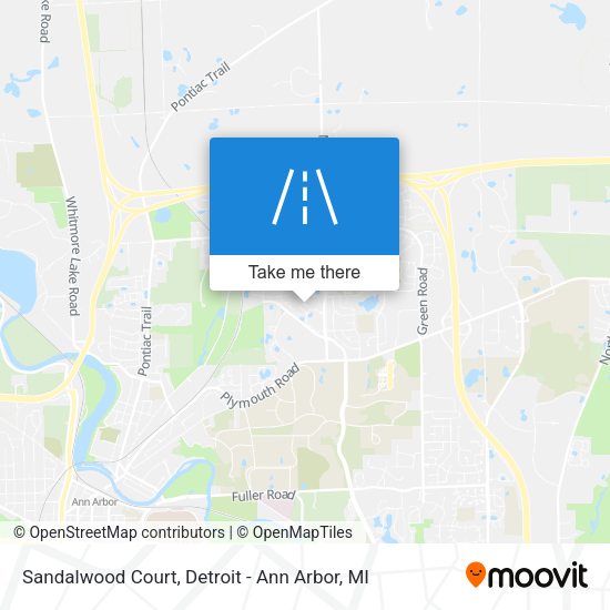 Mapa de Sandalwood Court