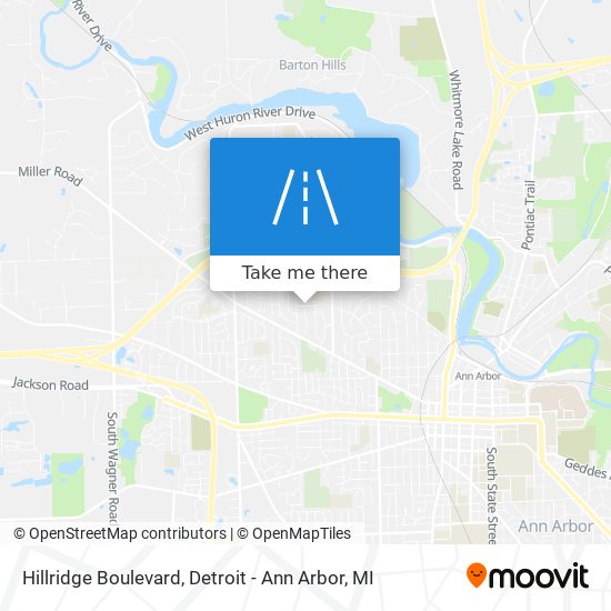 Mapa de Hillridge Boulevard