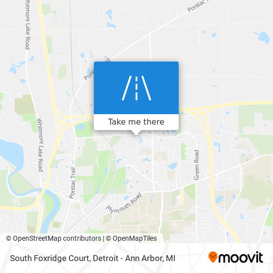 Mapa de South Foxridge Court