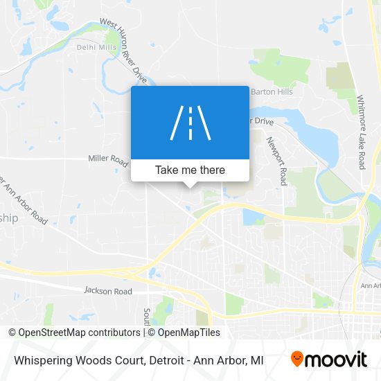 Mapa de Whispering Woods Court