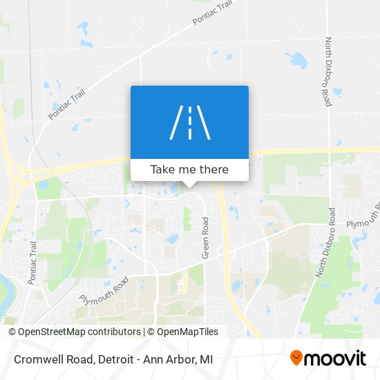 Cromwell Road map