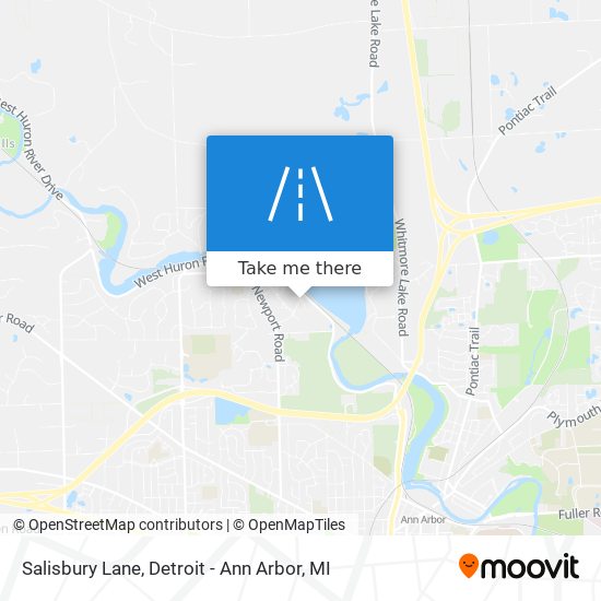 Mapa de Salisbury Lane