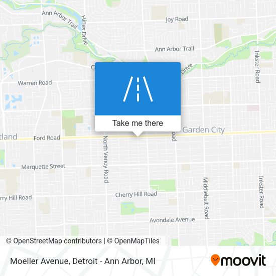 Mapa de Moeller Avenue