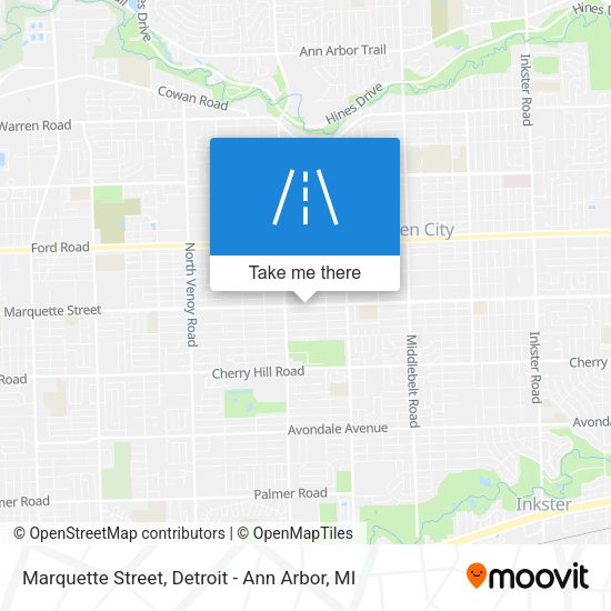 Mapa de Marquette Street