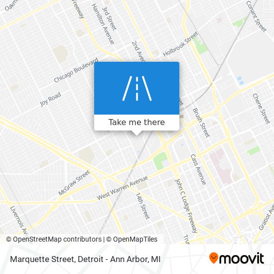 Mapa de Marquette Street